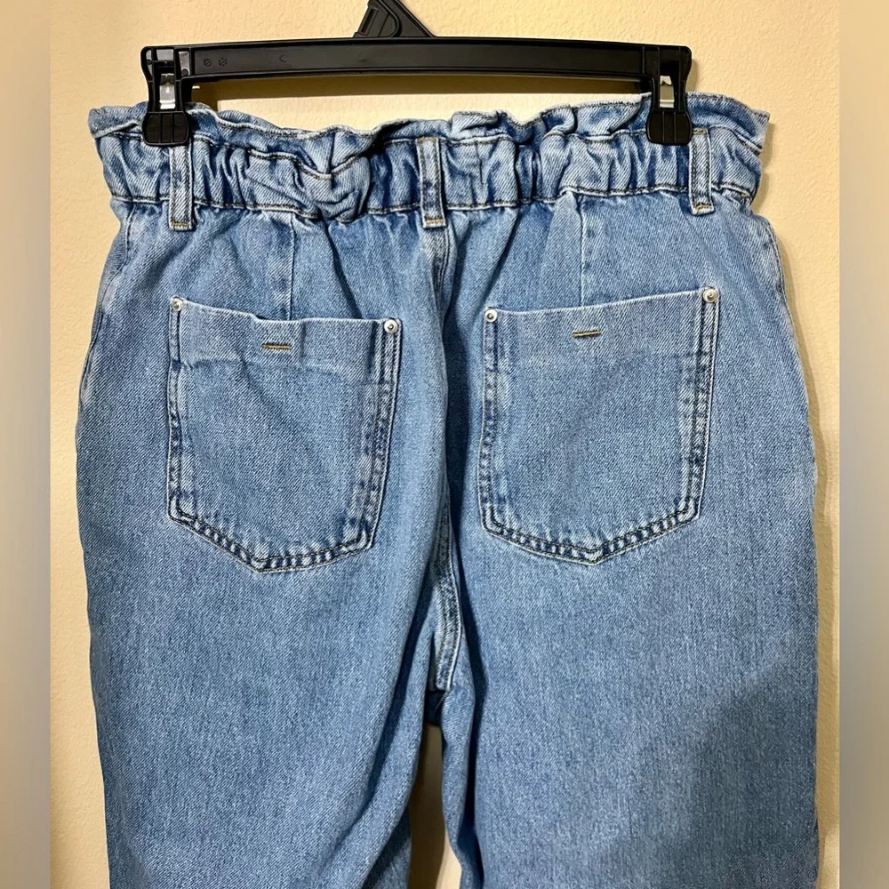 ZARA Paperbag High Waist Jeans - Picture 10 of 11